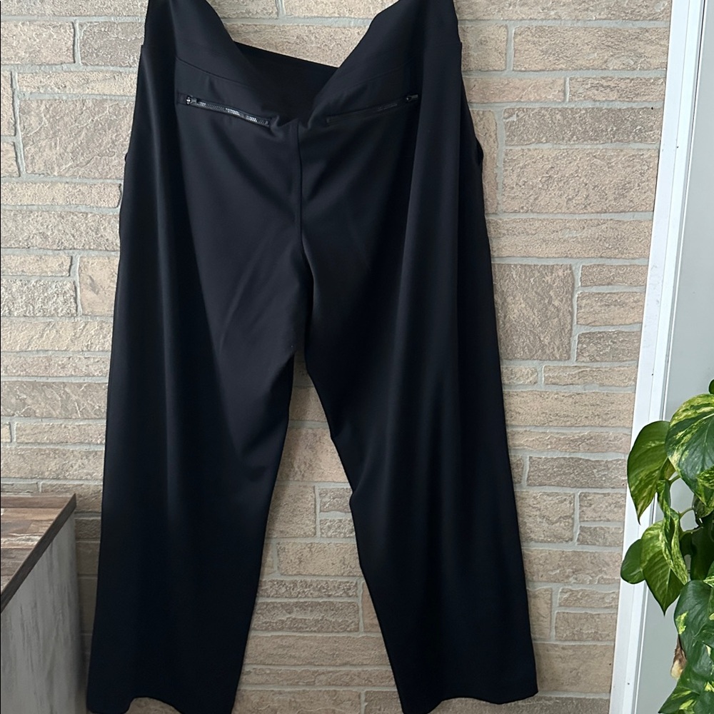 Athleta Venice Wide Leg Black Pant size 2X Casual Office - Picture 6 of 11